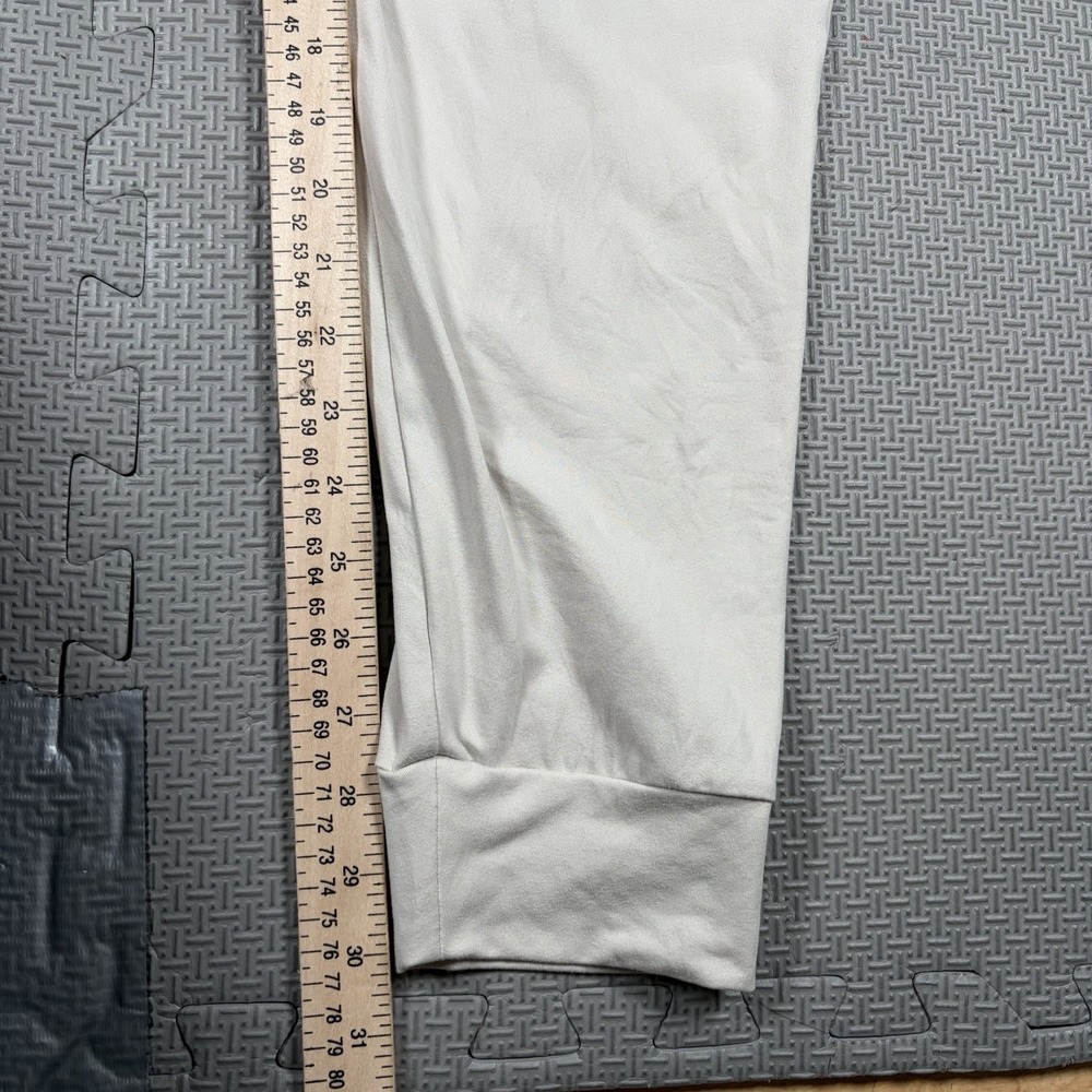 Alo Yoga Conquer Revitalize Pant Mens Large Beige Drawstring Jogger Gym - Picture 6 of 10